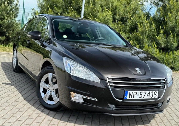 Peugeot 508 cena 29900 przebieg: 215250, rok produkcji 2013 z Płock małe 596